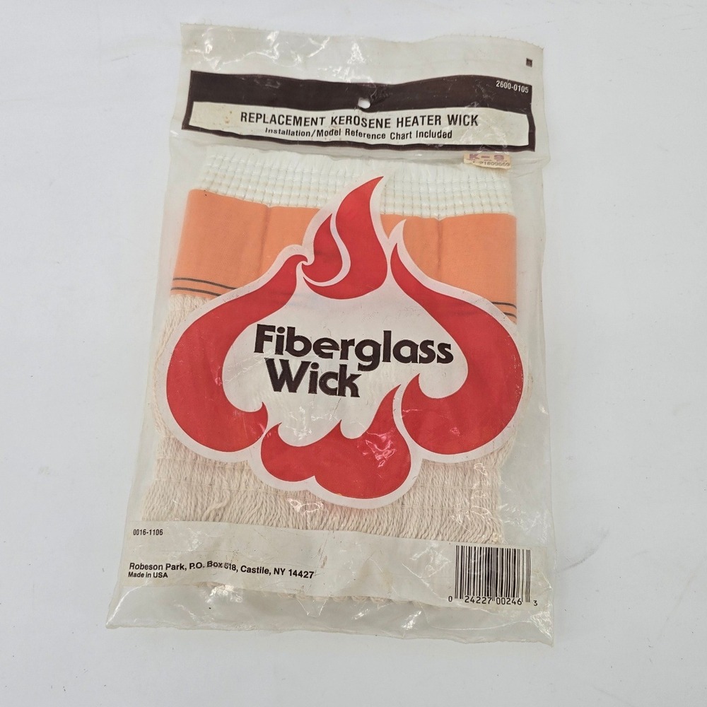 Robeson Park 2600-0105 Fiberglass Kerosene Heater Wick K-9 Kero-Sun Toyostove